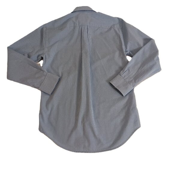 Vineyard Vines Blue & White Check Button-Down Cooper Shirt Men’s XS Cotton EUC - Picture 5 of 14